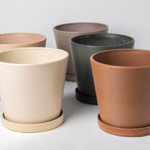 Load image into Gallery viewer, 7" Tapered Signature Planters - Earth Tones